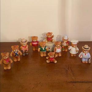 Enesco Lucy and Me vintage teddy bears